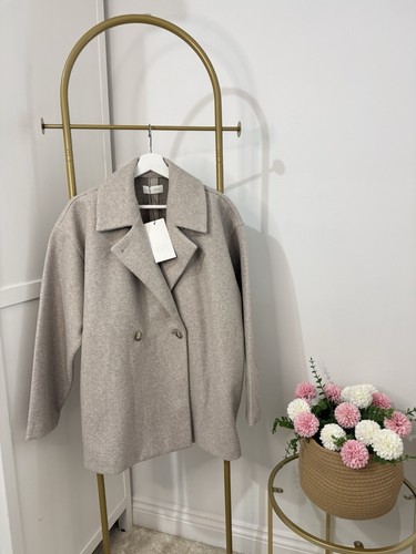 Cappotto zara beige pea - cappotto,