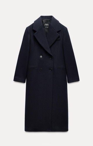 Cappotto doppiopetto misto - cappotto,
