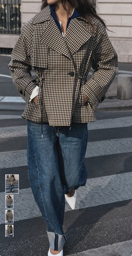 Trench coat doppiopetto - , a