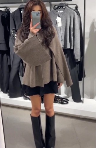 Cappotto giacca mantello corto - cappotto,