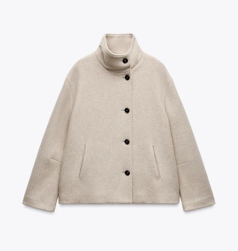 Giacca cappotto corto zara - giacca,