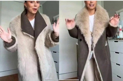 Cappotto pelliccia sintetica