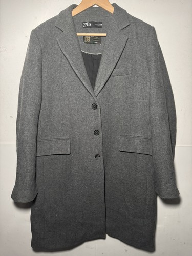 Zara manteco cappotto grigio - manteco,