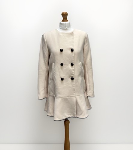 Cappotto donna zara panna - m,