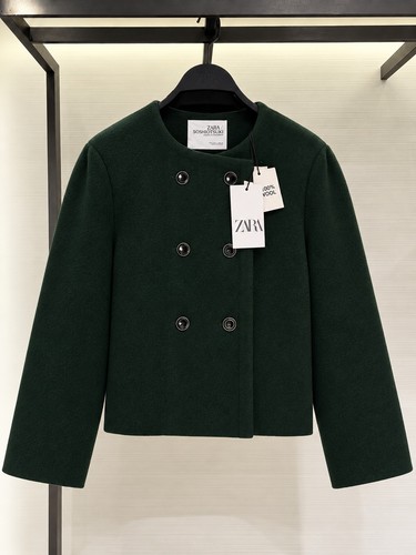 Giacca spalline zara 100 lana - 100%,