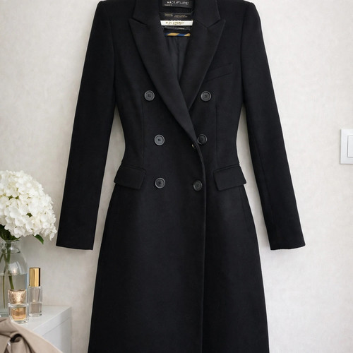 Zara woman black tailored - woman, coat