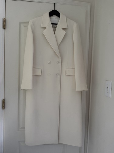 Cappotto lungo zara off - lungo, white