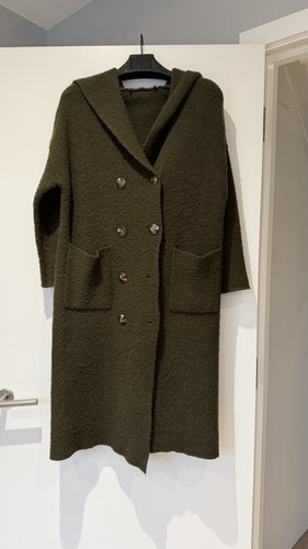 Cappotto donna zara verde - cappotto,