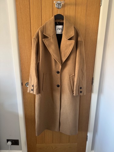 Cappotto oversize misto lana