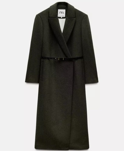 Cappotto lana con cintura - cappotto,