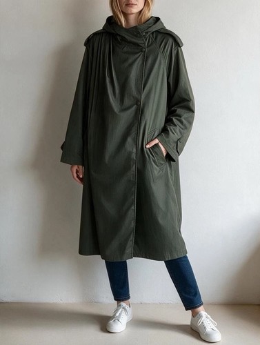 Trench cappotto zara kaki - cappotto,