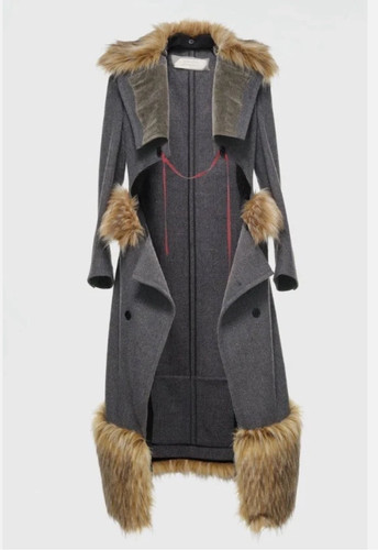 Cappotto pelliccia sintetica