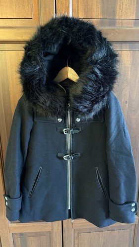 Zara woman cappotto nero donna - zara,