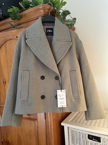Cappotto corto doppiopetto
