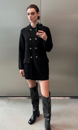 Cappotto corto donna zara - corto,